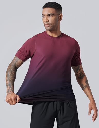 5 Pack Men’s Active Quick Dry Crew Neck T Shirts | Athletic Running Gym Workout Short Sleeve Tee Tops Bulk (Set 3, Large) : Clothing, Shoes & Jewelry