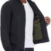 Michael Kors Men's Lightweight Bomber Jacket, Wind and Water Resistant, Black, Large at Amazon Men’s Clothing store
